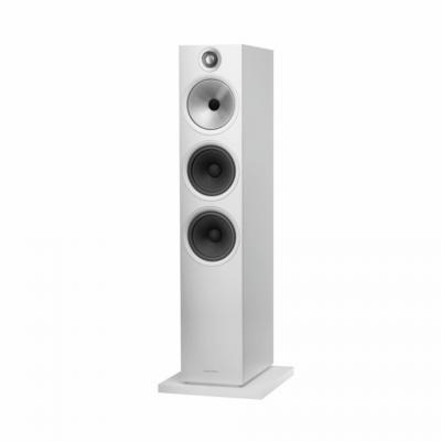 Bowers & Wilkins 600 Series Anniversary Edition Floorstanding Loudspeaker In Matte White - 603 S2 Anniversary Edition (MW)