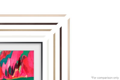 65" Samsung The Frame Customizable Bezel Modern Teak - VG-SCFF65TKBZA