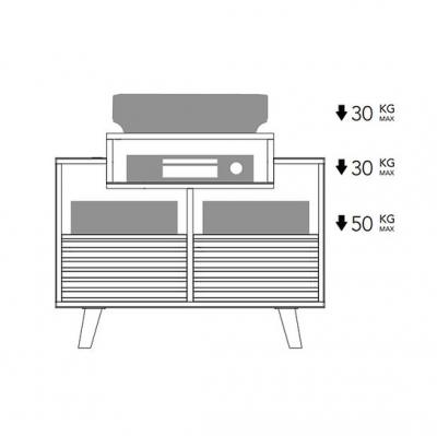 NorStone OSLO 800 Vinyl Furniture - NOROSVI80ABSWN