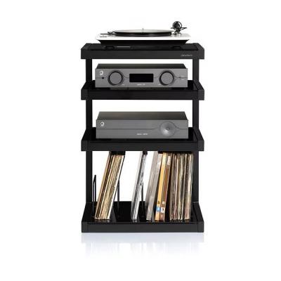 NorStone Esse Vinyl Hi-Fi Cabinet - NORESSHFVBK