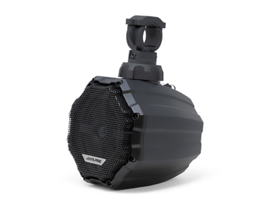 6.5" Alpine Universal Weather-Resistant Cage-Mounted RGB Speaker Pods for UTV and Powersports Applications - SPV65RGBCAN