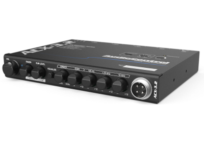 AudioControl All-Weather Equalizer and Crossover with Paging Mic - ACX-3.2