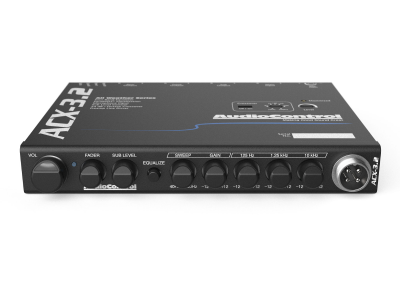 AudioControl All-Weather Equalizer and Crossover with Paging Mic - ACX-3.2