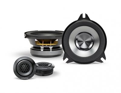Alpine 4" BassRev Component Speaker Set Optimized to be Paired Actively with Alpine OPTIM8 using OPTIM Sync Technology - BRV-S40C