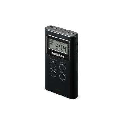 Sangean AM / FM Stereo Digital Tuning Pocket Radio - 14DT180BK