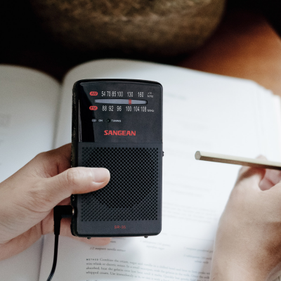 Sangean AM/FM Analog Pocket Radio - 14SR35