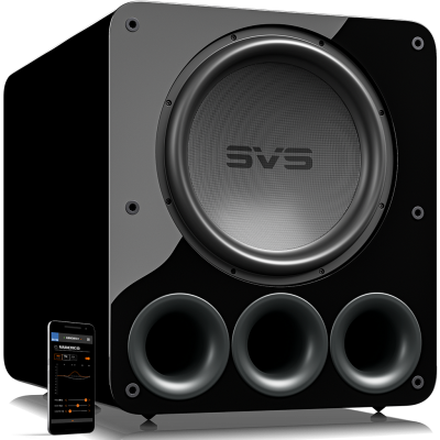 SVSound PB-5000 R Evolution Subwoofer in Black Gloss - SVS-PB-5000BLKGLS