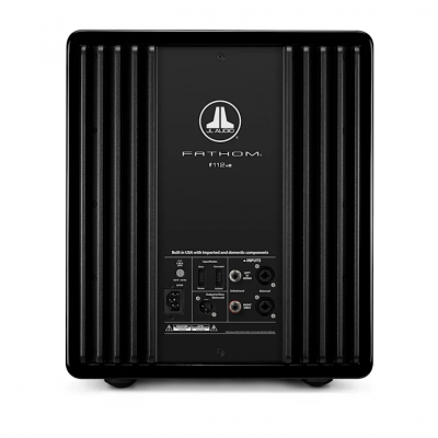 JL Audio Single 12" Fathom v2 Powered Subwoofers in Gloss Black - f112v2-GLOSS