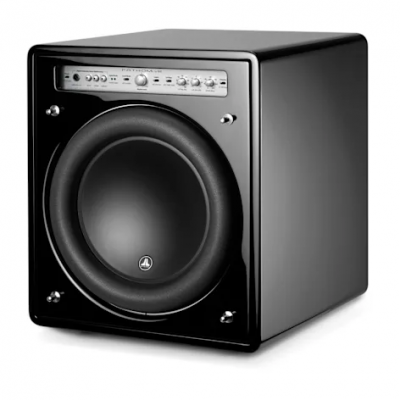 JL Audio Single 12" Fathom v2 Powered Subwoofers in Gloss Black - f112v2-GLOSS