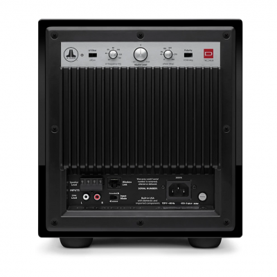 JL Audio 8" Dominion Powered Subwoofer in Black Gloss - D108-GLOSS