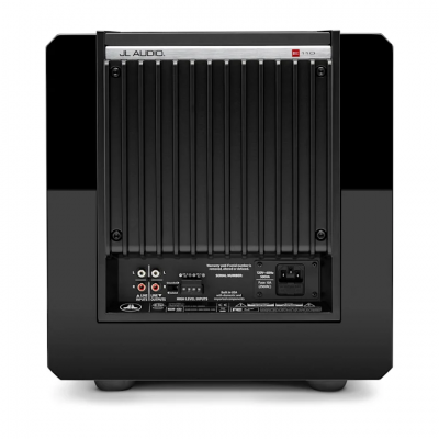 JL Audio 10" E-Sub Powered Subwoofer in Black Gloss - E110-GLOSS