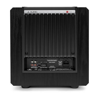 JL Audio 10" E-Sub Powered Subwoofer in Black Ash - E110-ASH
