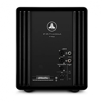 JL Audio Single 10" Fathom v2 Powered Subwoofers in Gloss Black - f110v2-GLOSS