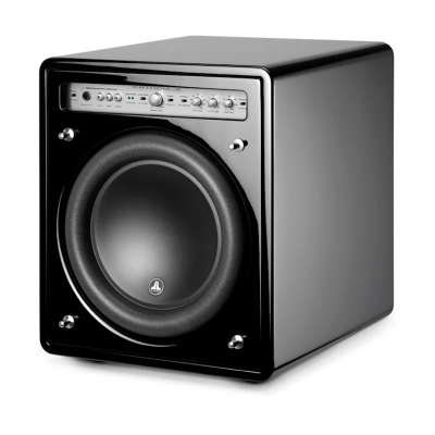 JL Audio Single 10" Fathom v2 Powered Subwoofers in Gloss Black - f110v2-GLOSS