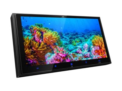 JVC Digital Media Receiver Featuring HD Capacitive Touch Control Monitor Apple CarPlay Android Auto - KW-M795BW