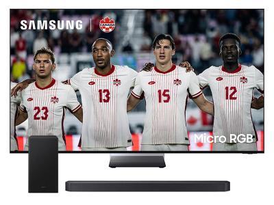 65" Samsung Micro RGB R95H 4K TV + Q-Series Soundbar - MRN65R95HAFXZC-HW-Q600F/ZC