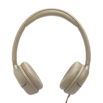 JBL Tune 530 Wired On-Ear Headphones In Beige - JBLT530BEGAM