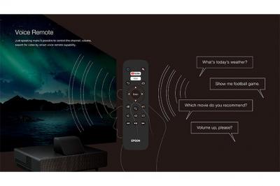 Epson EpiqVision Ultra LS500 4K PRO-UHD Laser Projection TV - LS500BATV120EP