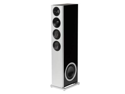 Definitive Technology Demand Series High-Performance 3-Way Tower Speaker With Dual 8 Inch Passive Bass Radiators In Black - D15 Right (B)