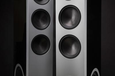 Definitive Technology Demand Series High-Performance 3-Way Tower Speaker With 10 Inch Passive Bass Radiators - D17 Left (B)