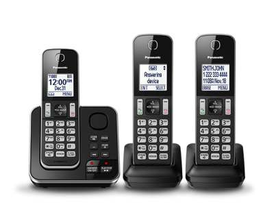 Panasonic Digital Cordless Answering System - KXTGD393B