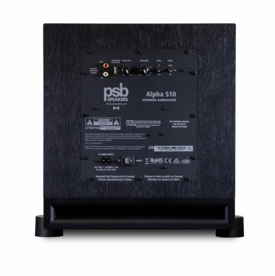 PSB Speakers Alpha Series 10 Inch Subwoofer With Digital Amplifier - Alpha Sub 10