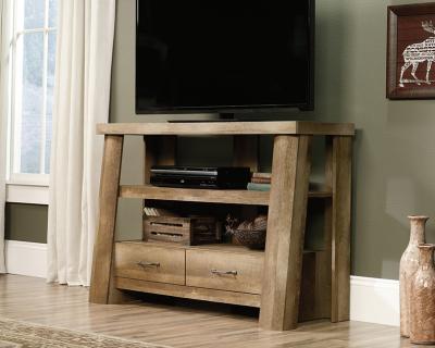 Sauder Boone Mountain Collection TV Stand Craftsman Oak finish - 416971