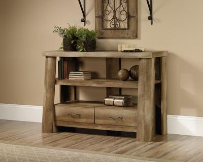 Sauder Boone Mountain Collection TV Stand Craftsman Oak finish - 416971