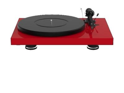 Project Audio Debut Carbon EVO Turntable  in High Gloss Red - PJ97825957