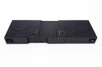 Atrend Dual 10 Inch Carpeted Vented Chevrolet GMC 2014-2018 Crew Cab - A184-10CPV