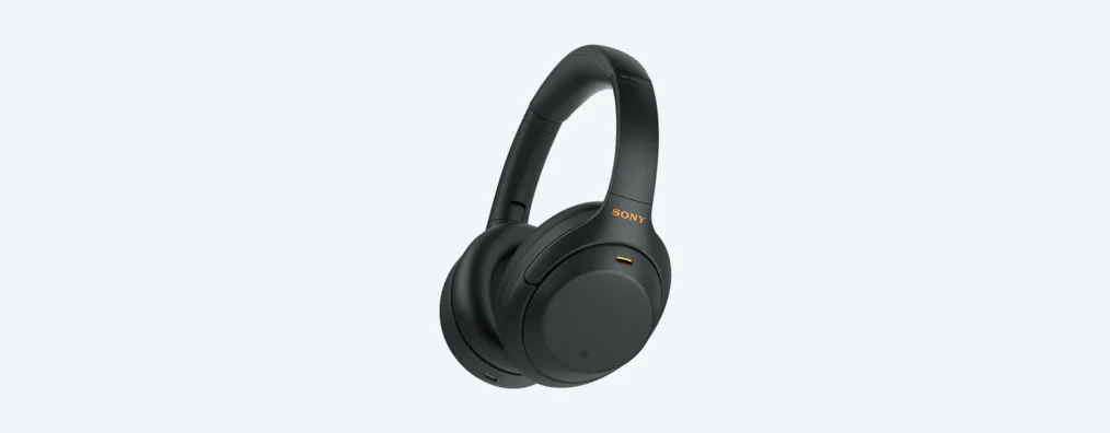 Sony WHXM4/L Wireless Noise Cancelling Over Ear Headphones In Bl