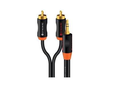 SyncWire 3.5mm Stereo Male to Stereo RCA Male MP3 Audio Cable - SW-MP3-2M