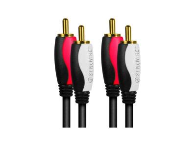 SyncWire RCA Audio Interconnect 2x RCA Male to 2x RCA Male Cable - SW-STMM-2M