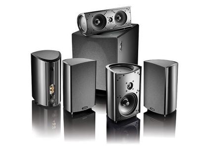 Definitive Technology 5.1 channel versatile and compact home theater speaker system ProCinema 1000 System