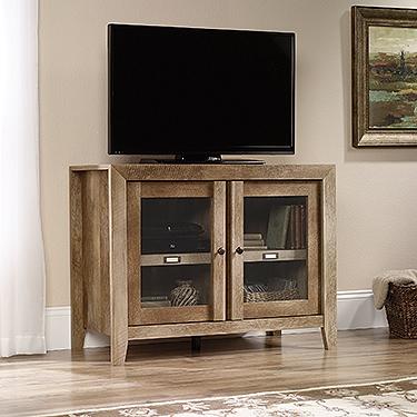 Sauder Dakota Pass Collection TV Stand Display Cabinet SA-418268