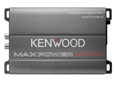 Kenwood Compact 4-Channel Digital Amplifier - KAC-M1814